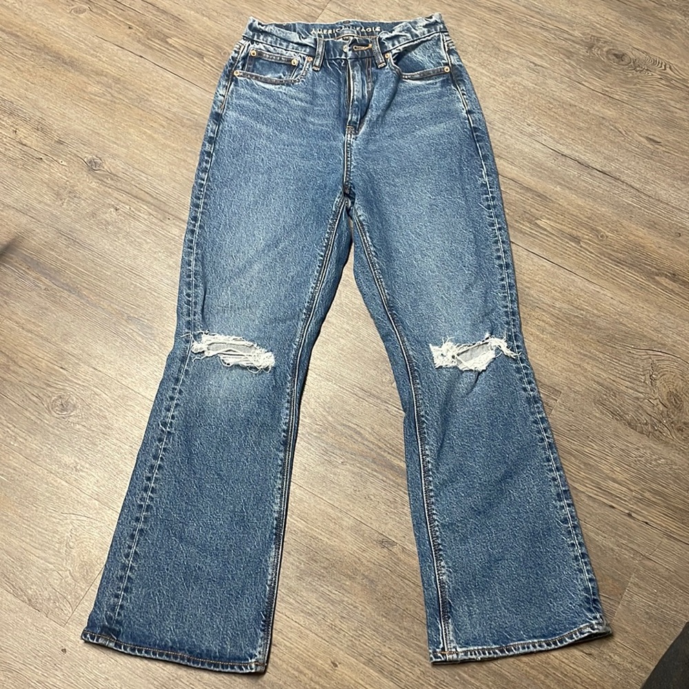 American eagle flare jeans